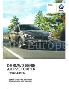 2015 BMW 2ER ACTIVE TOURER BETRIEBSANLEITUNG NIEDERLÄNDISCH