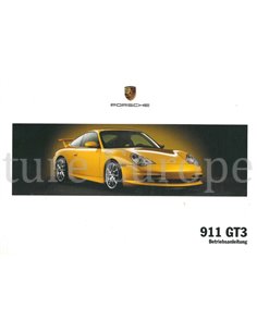2004 PORSCHE 911 GT3 INSTRUCTIEBOEKJE DUITS