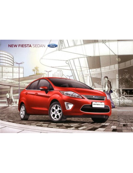 2011 FORD FIESTA SEDAN BROCHURE BRAZILIE