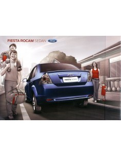 2011 FORD FIESTA ROCAM SEDAN BROCHURE BRAZILIE
