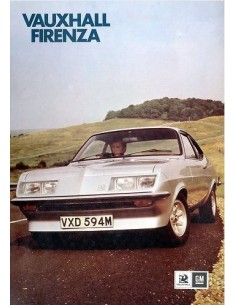 1974 VAUXHALL FIRENZA LEAFLET NEDERLANDS