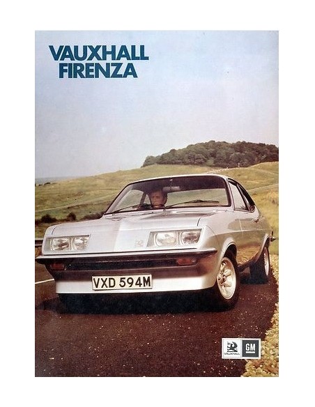 1974 VAUXHALL FIRENZA LEAFLET NEDERLANDS