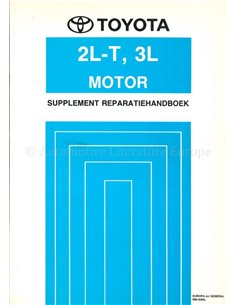 1990 TOYOTA LANDCRUISER | HILUX (2L-T | 3L) ENGINE (SUPPLEMENT) WORKSHOP MANUAL DUTCH