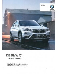 2017 BMW X1 INSTRUCTIEBOEKJE NEDERLANDS