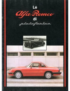 1984 ALFA ROMEO DI PININFARINA BROCHURE ITALIAANS