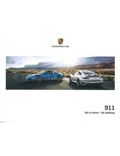 2018 PORSCHE 911 CARRERA | TARGA | TURBO OWNERS MANUAL GERMAN