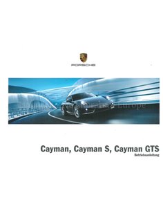 2015 PORSCHE CAYMAN BETRIEBSANLEITUNG DEUTSCH