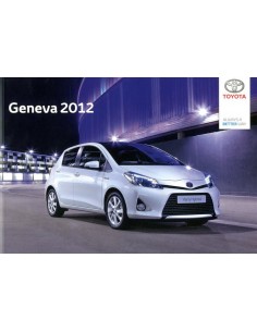 2012 TOYOTA GENEVE PERSMAP + USB
