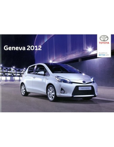 2012 TOYOTA GENEVE PERSMAP + USB