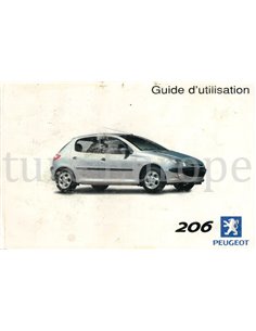 2001 PEUGEOT 206 BETRIEBSANLEITUNG FRANZÖSISCH