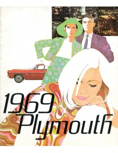 1969 PLYMOUTH PROGRAMMA BROCHURE FRANS