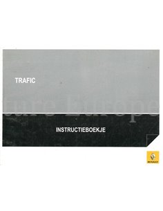 2008 RENAULT TRAFIC INSTRUCTIEBOEKJE NEDERLANDS