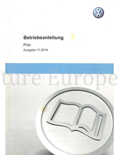 2015 VOLKSWAGEN POLO INSTRUCTIEBOEKJE DUITS