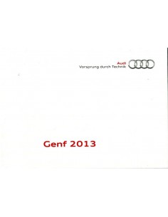 2013 AUDI GENEVE PERSMAP + 2X USB