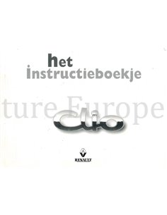 1999 RENAULT CLIO OWNERS MANUAL DUTCH
