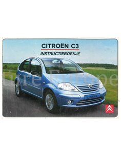 2003 CITROEN C3 BETRIEBSANLEITUNG NIEDERLÄNDISCH