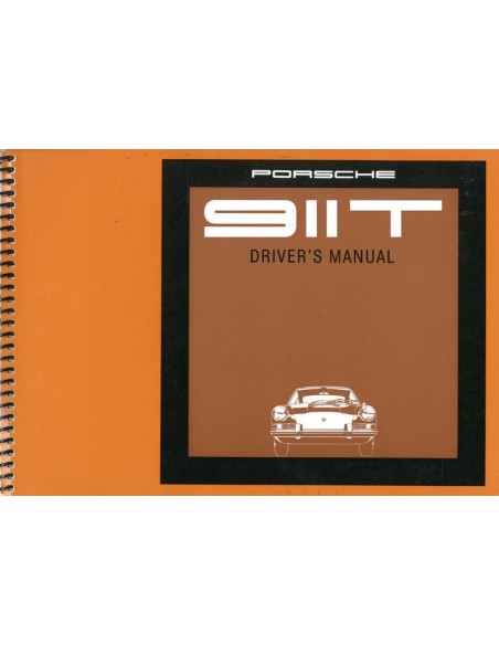 1968 PORSCHE 911 T INSTRUCTIEBOEKJE ENGELS