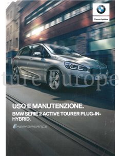 2019 BMW 2 SERIES ACTIVE TOURER PLUG-IN-HYBRID F45 INSTRUCTIEBOEKJE ITALIAANS