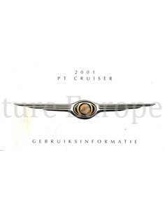 2001 CHRYSLER PT CRUISER INSTRUCTIEBOEKJE NEDERLANDS