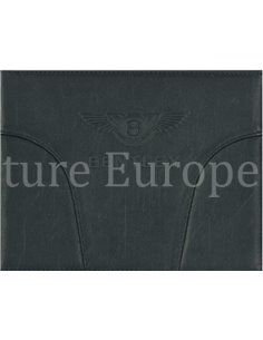 2003 BENTLEY CONTINENTAL GT INSTRUCTIEBOEKJE ENGELS