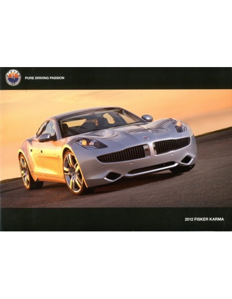 2012 FISKER KARMA BROCHURE DUITS