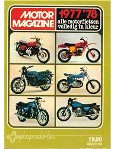 1977/1978 MOTOR MAGAZINE, JAARBOEK DUTCH