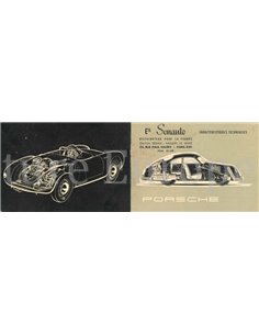 1955 PORSCHE 356 A | 550 SPYDER PROSPEKT FRANZÖSISCH