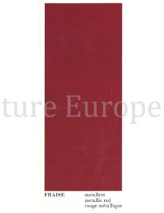 1965 GLAS FARBEN PROSPEKT 