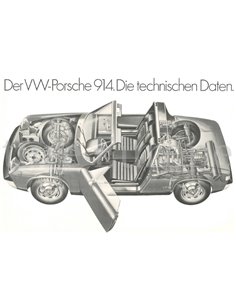 1972 PORSCHE 914 PROSPEKT DEUTSCH 2