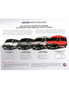 2010 FIAT DUCATO LEAFLET BRAZILIAANS
