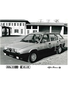 1983 ALFA ROMEO 33 1.5 4X4 PRESS PHOTO