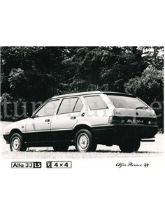 1983 ALFA ROMEO 33 QV PRESSE BILD
