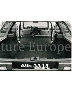 1984 ALFA ROMEO 33 1.5 GIARDINETTA PRESS PHOTO
