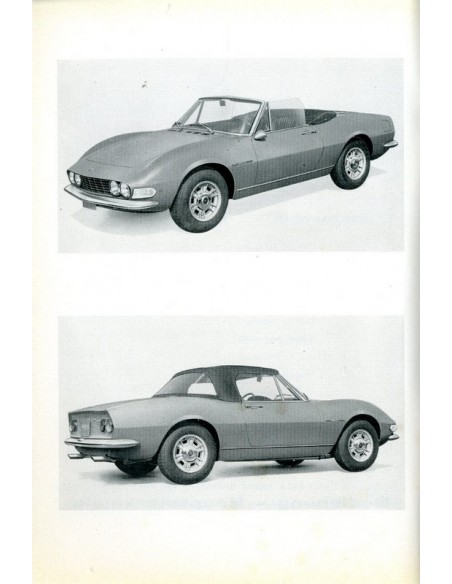 1967 FIAT DINO SPIDER INSTRUCTIEBOEKJE DUITS