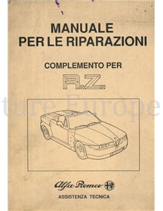 1993 ALFA ROMEO RZ WERKPLAATSHANDBOEK ITALIAANS