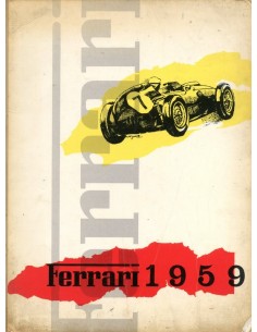 1959 FERRARI JAARBOEK ITALIAANS