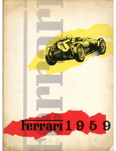 1959 FERRARI JAARBOEK ITALIAANS