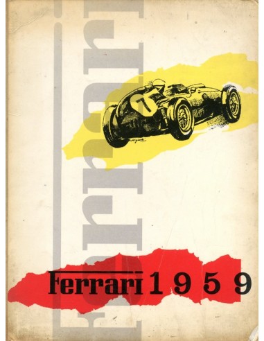 1959 FERRARI JAARBOEK ITALIAANS