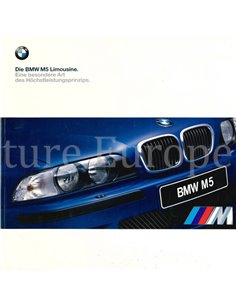 2000 BMW M5 SEDAN BROCHURE DUITS