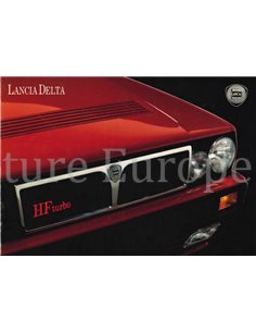 1991 LANCIA DELTA BROCHURE DUTCH