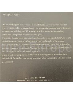 BUGATTI CHIRON ZERO-400-ZERO RECORD OWNERS BOOK 2