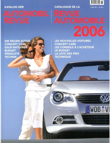 2006 AUTOMOBIL REVUE JAARBOEK DUITS FRANS