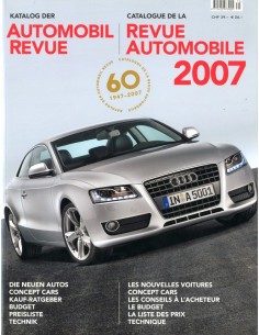 2007 AUTOMOBIL REVUE JAARBOEK DUITS FRANS