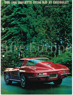 1965 CHEVROLET CORVETTE BROCHURE ENGELS (USA)