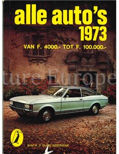 1973 ALLE AUTO'S JAHRBUCH NIEDERLÄNDISCH