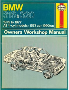 1975 - 1977 BMW 3 SERIE (E21) HAYNES VRAAGBAAK ENGELS
