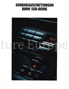 1990 BMW 5ER PROSPEKT DEUTSCH