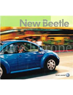 2001 VOLKSWAGEN NEW BEETLE BROCHURE ENGELS (USA)