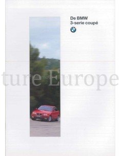 1996 BMW 3 SERIE COUPE BROCHURE NEDERLANDS