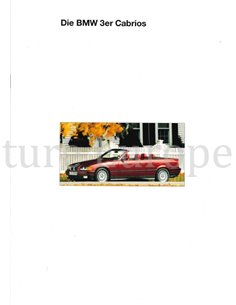 1994 BMW 3ER CABRIOLET PROSPEKT DEUTSCH